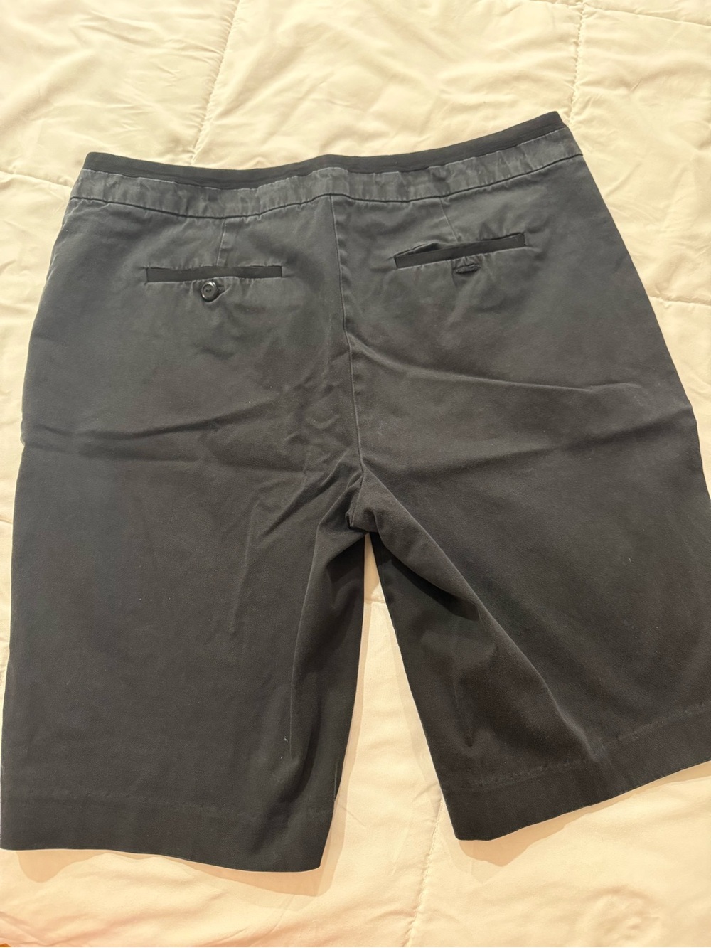 Trina Turk womens Charcoal Flat Front Shorts - Picture 8 of 14
